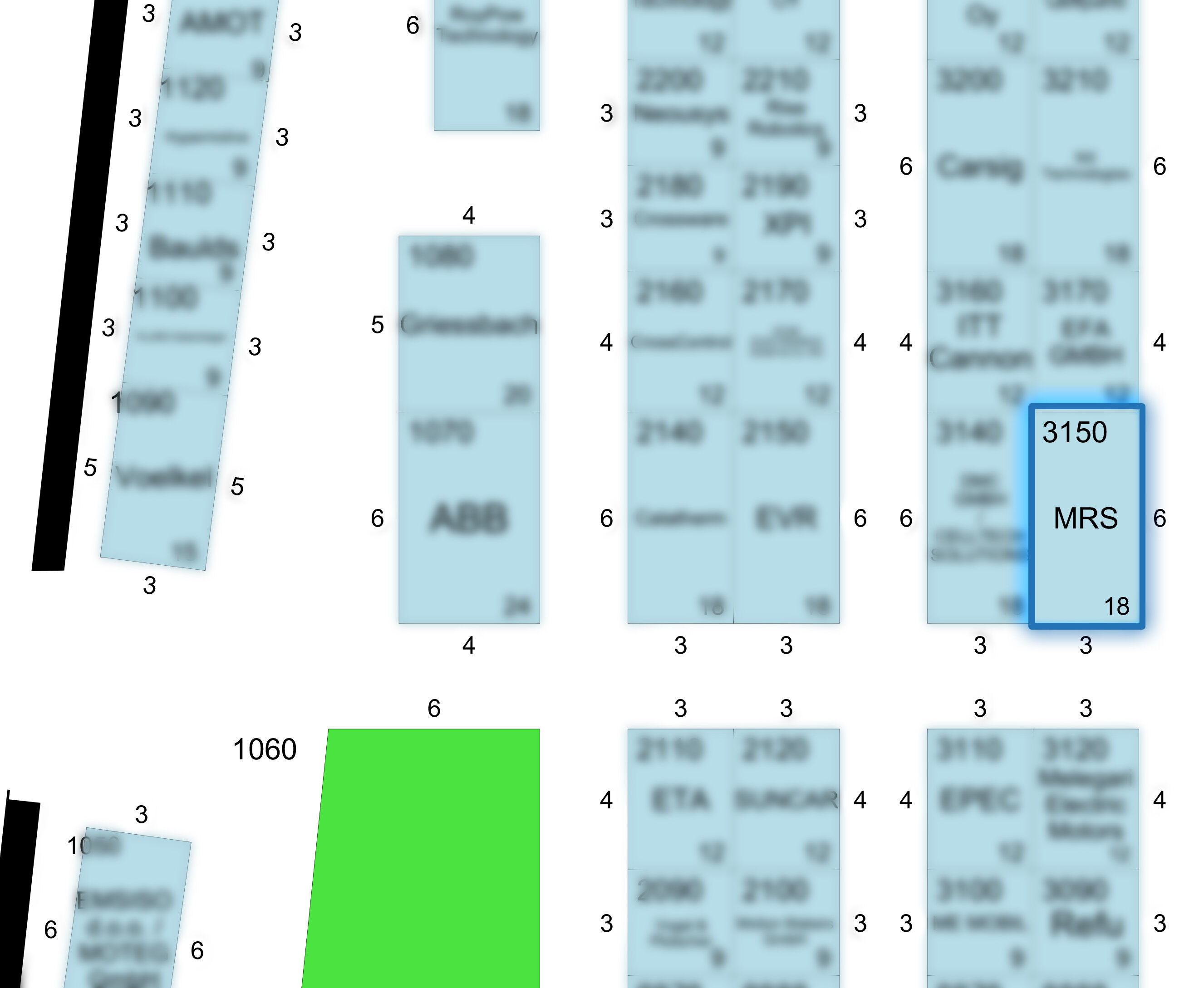 Hallenplan iVT Expo 2026 Hallenplan iVT Expo 2026