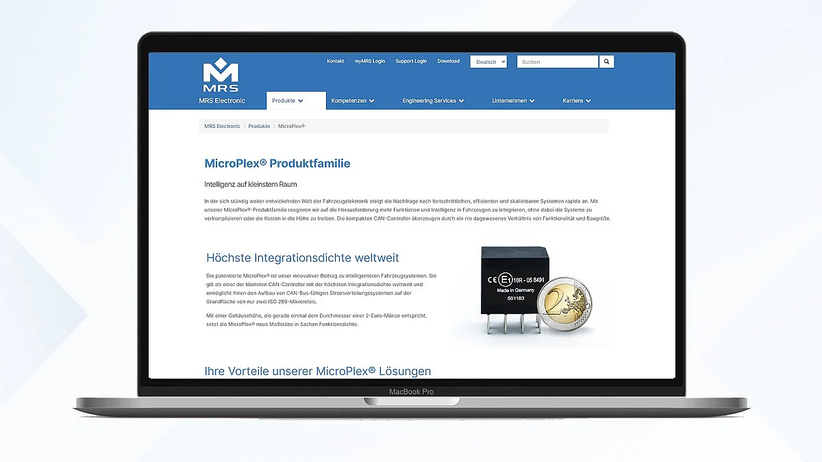 MicroPlex® Produktfamilie MicroPlex® Produktfamilie