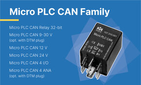 Micro PLC CAN Familiy Micro PLC CAN Familiy