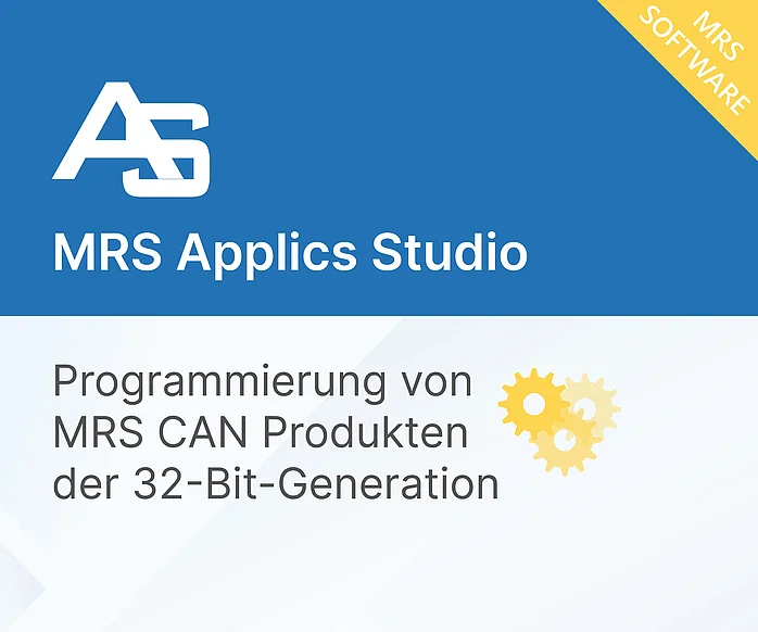 Software Programmiertool MRS Applics Studio