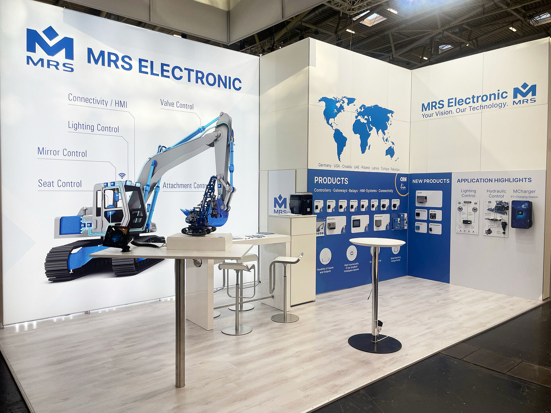 MRS auf der bauma in München