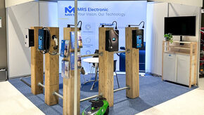 Messestand auf der e-Mobilität Wiesbaden Messestand auf der e-Mobilität Wiesbaden