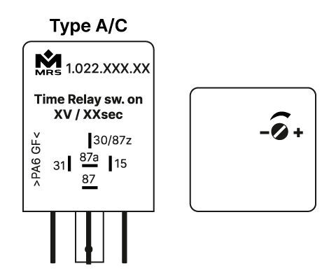 Zeitrelais Einschaltverzögerung 1- 90 Sec 12V 20A Zeitverzögerung Zeitschalter E