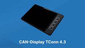 CAN-Display TConn 4.3 CAN-Display TConn 4.3 (Topcon Opus B2 Standard Full)