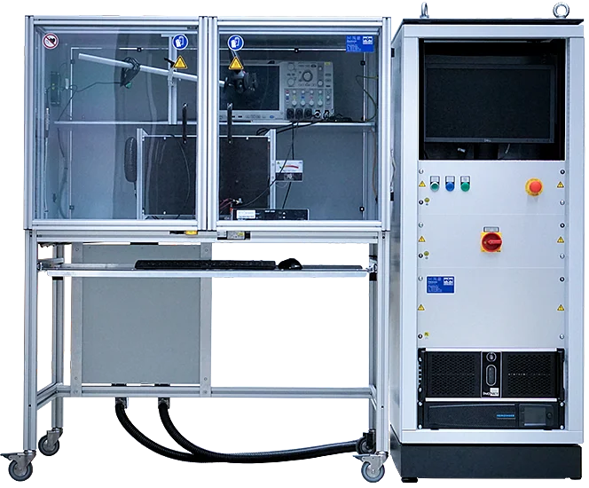 Dynamik-Tester Laborkonfiguration