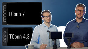 Die neuen CAN-Displays TConn 4.3 und TConn 7