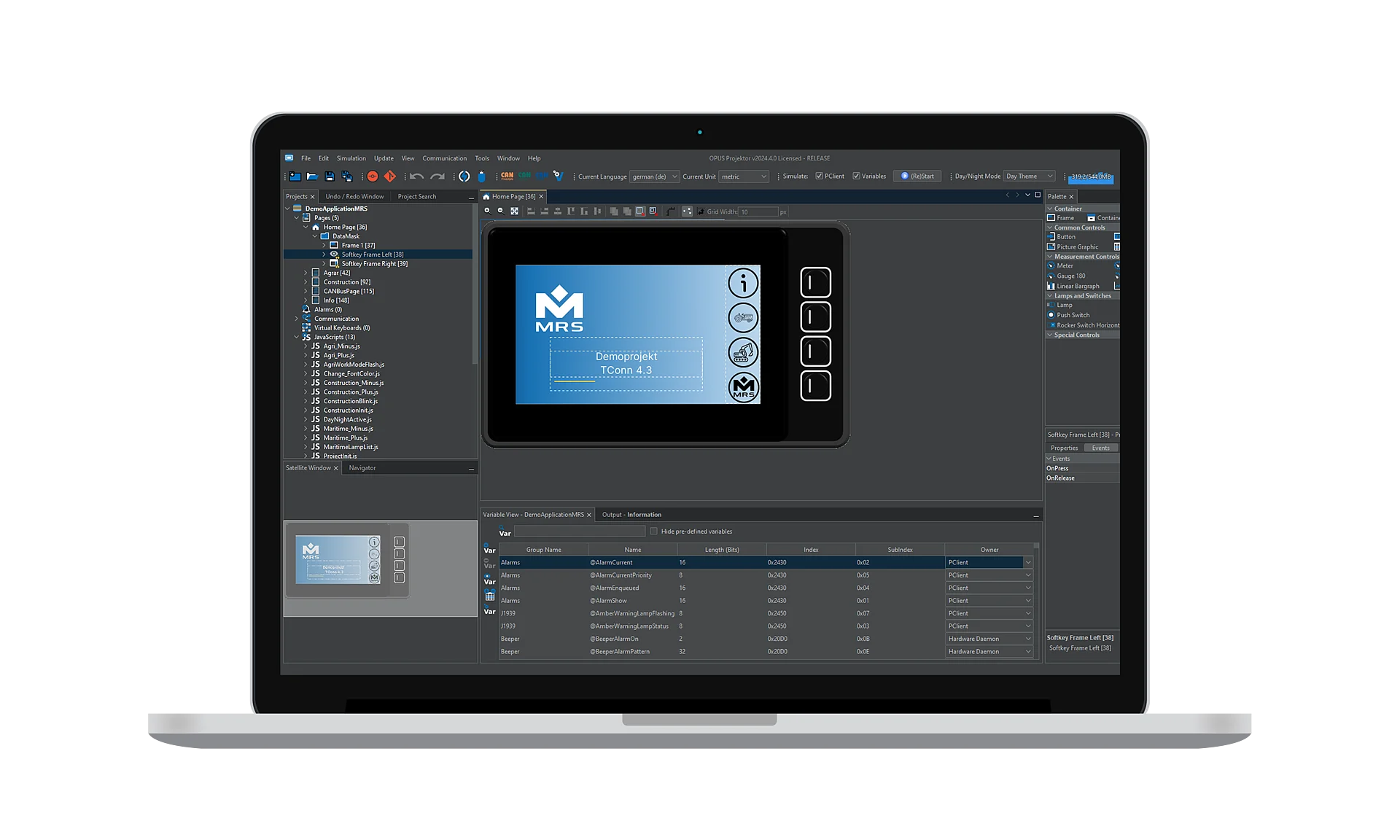 OPUS Projektor Tool