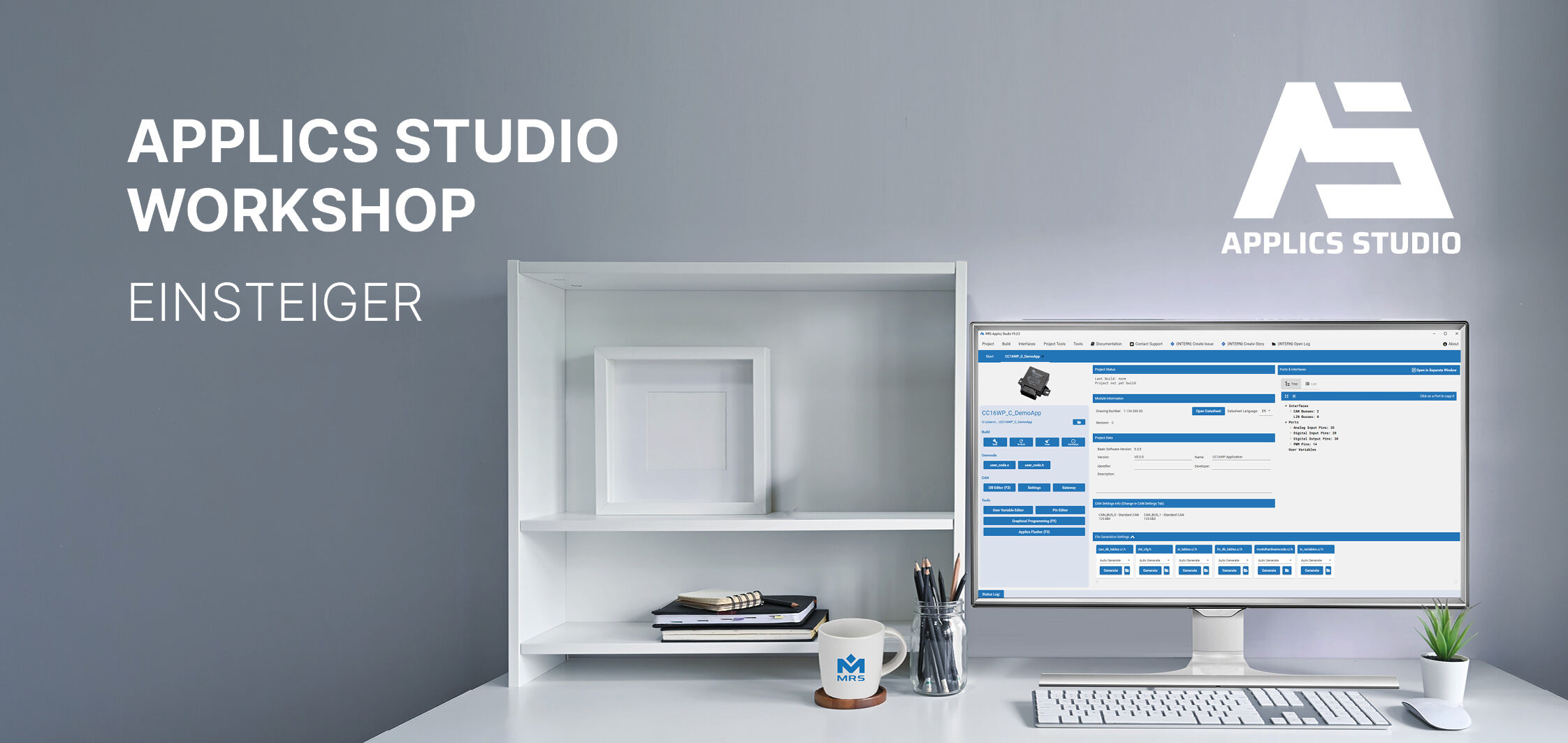 Applics Studio Workshop für Einsteiger