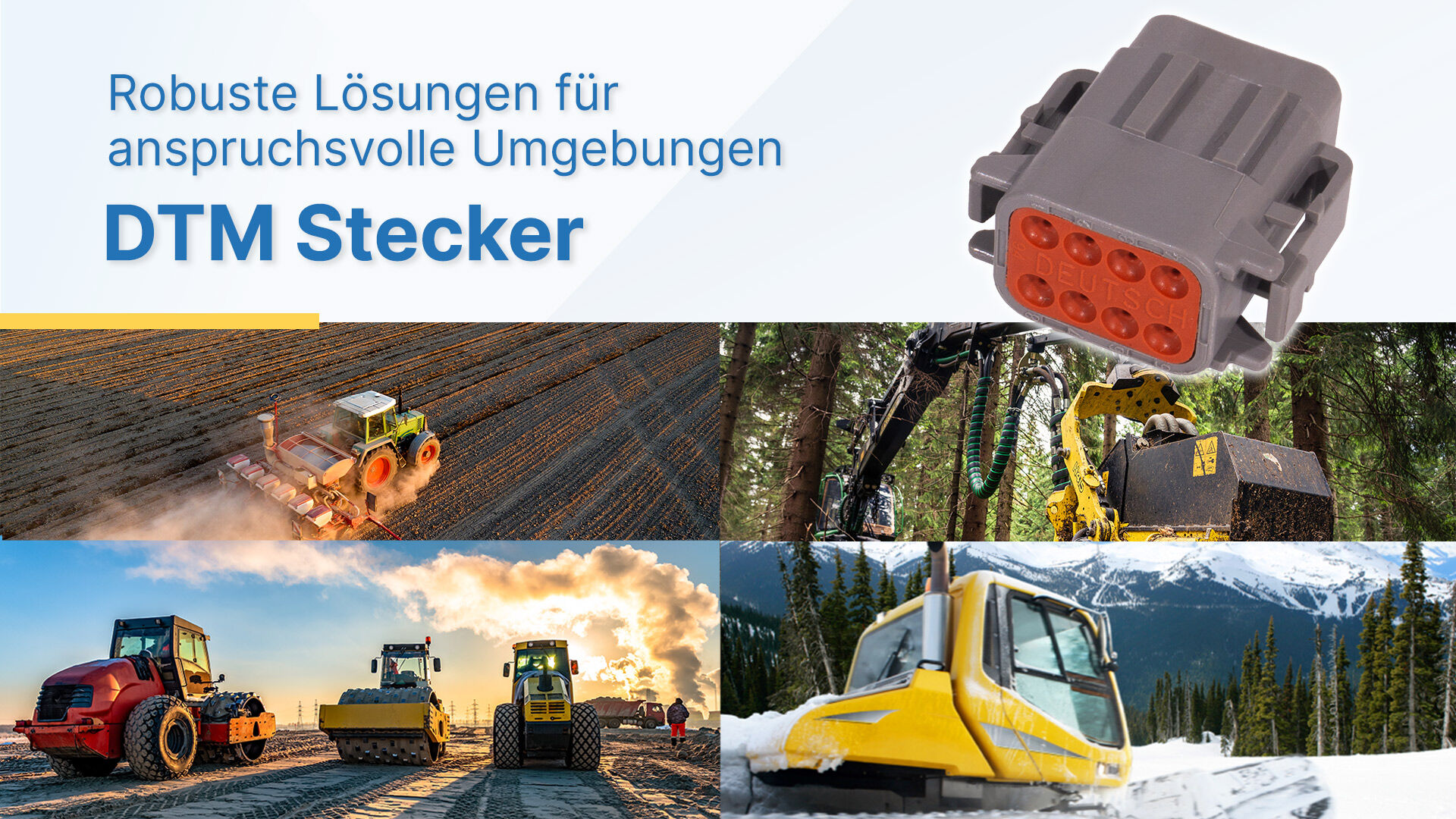 Deutsch DTM Steckervarianten