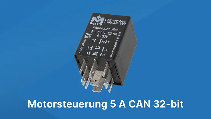 Neue Motorsteuerung 5 A CAN 32-bit Neue Motorsteuerung 5 A CAN 32-bit